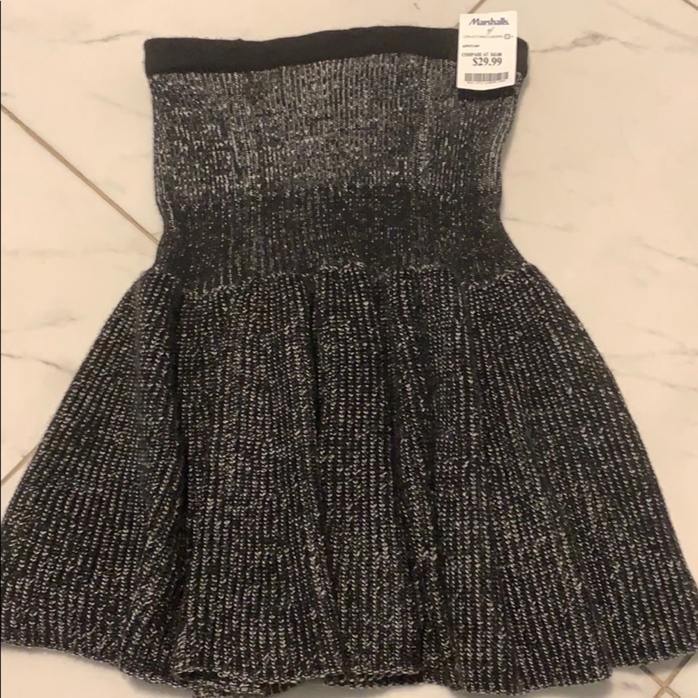 Black and white skirt